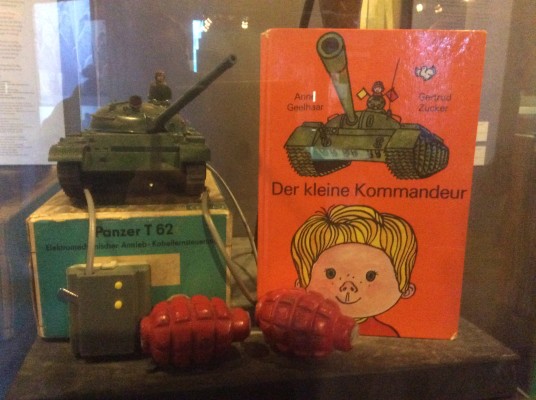 East German children's book and toy. 